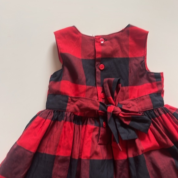 CARTER’S | Holiday Dress - Baby Girl’s Dress - 12 Months. Like new. Worn once. - Picture 4 of 5